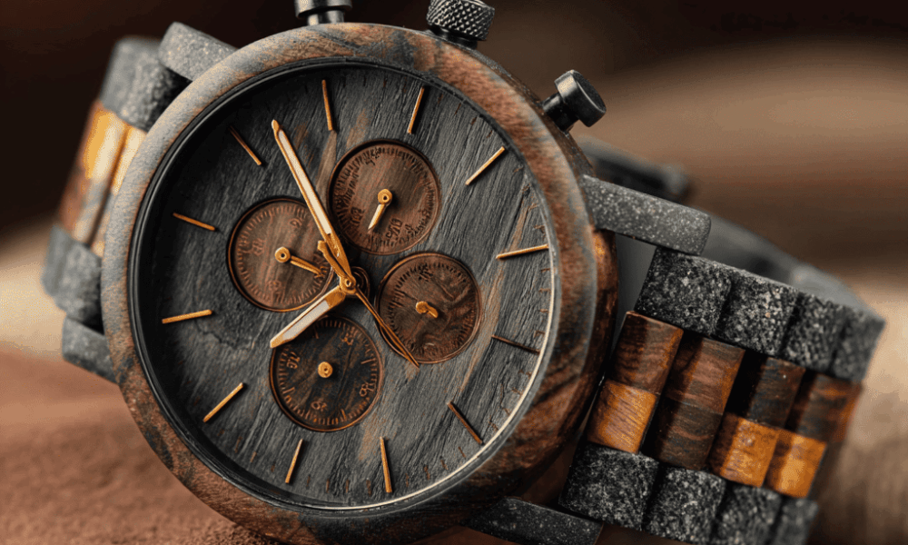 wooden watch