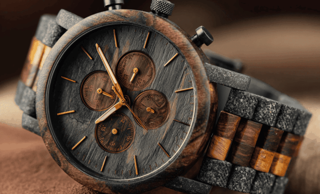 wooden watch